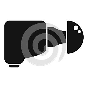 Hearing aid device icon simple vector. Loss audible