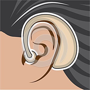 Hearing Aid illustration