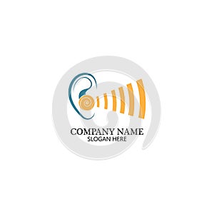 Hearing Logo Template