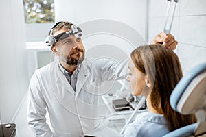 Hearing test with tuning fork