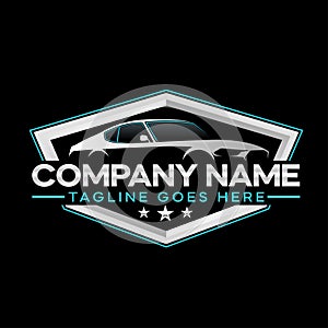 Auto detailing and car wash logo design