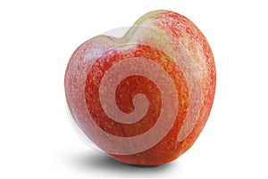 Heart apple photo