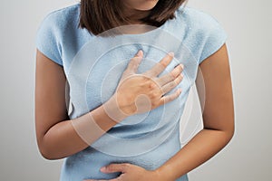 Heart attack symptom photo