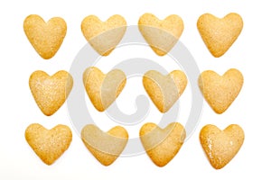 Heart biscuits