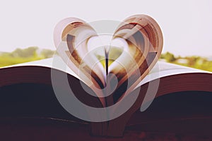 Heart Book Wallpapers close-up