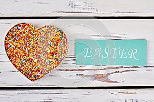 Heart box and Easter card.