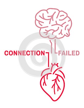 Heart-brain connection. Health of the heart and mind are intertwined.