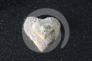 Heart cakes for Christmas