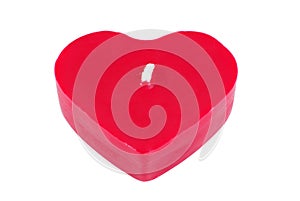 Heart Candle (Isolated)