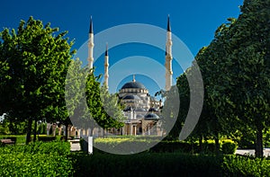 Heart of Chechnya mosque in Grozny