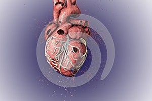 Heart disease concept