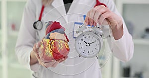 Heart diseases time treatment of the heart