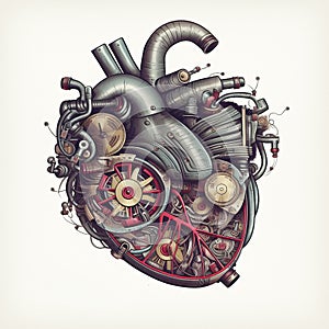 heart engine, concept art