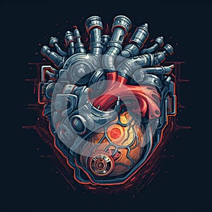 heart engine, concept art