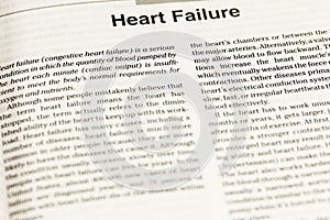 Heart failure congestive attack cardiac disease cardiology patient photo