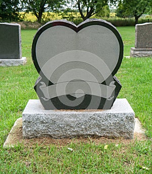 Heart Gravestone