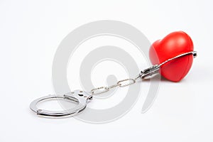 Heart With Handcuff