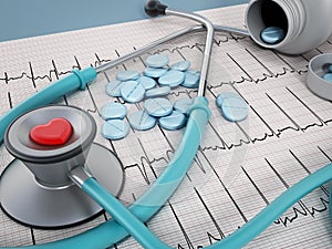 Heart health concept