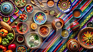 The Heart of the Home: A Celebration of Latin American Culinary Traditions Through Still Life  AI generated photo