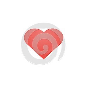 heart icon - heart symbol, valentine\'s day - isolated romantic illustration.