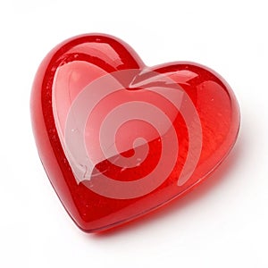 Heart isolated on white background