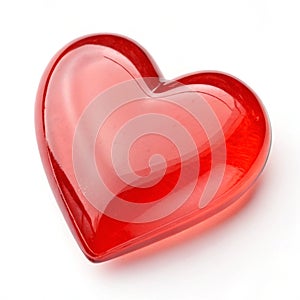 Heart isolated on white background