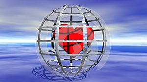 Heart in a jail