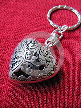 Heart Keyring