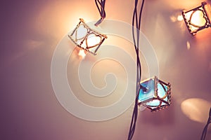 Heart light bulb, the Ornament decoration for happiness celebration