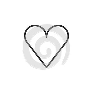 Heart line icon