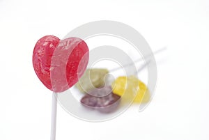 Heart Lollipop Candy photo