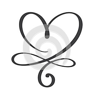 Heart love sign forever. Infinity Romantic symbol linked, join, passion and wedding. Template for t shirt, card, poster