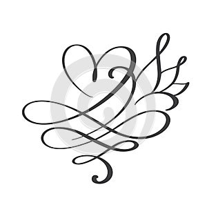 Heart love sign forever. Infinity Romantic symbol linked, join, passion and wedding. Template for t shirt, card, poster