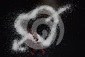 Heart. Love. To fall in love. Abstraction.