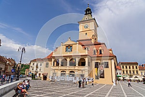 Council Tower architecture at Brasov, in Romania.