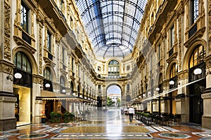 In the heart of Milan, Italy photo