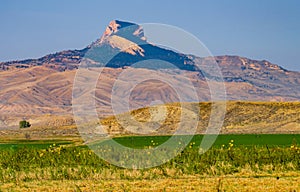 Heart Mountain in Wyoming, USA