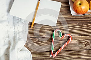 Heart of the multi-colored lollipops