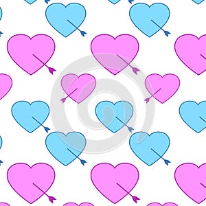 Heart pattern design