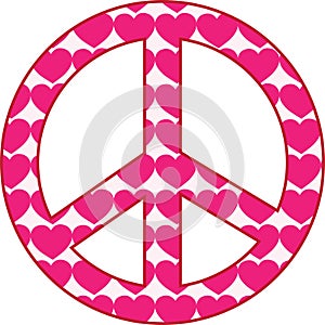 Heart Peace Sign