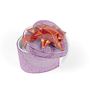 Heart present box