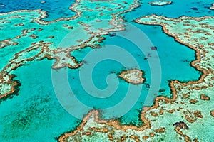 Heart Reef. Hardy reef. Great Barrier Reef. Queensland. Australia