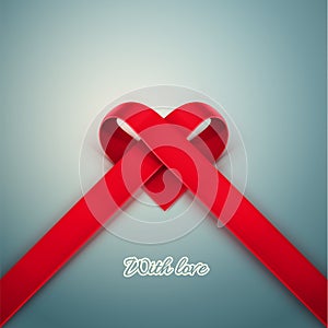 Heart from Ribbon