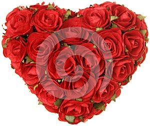 Corazón de rosas Día de San Valentín 