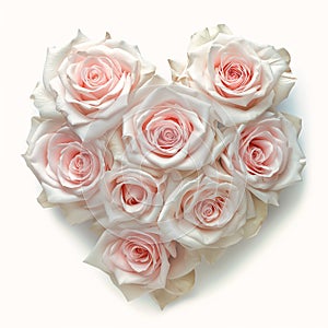 heart roses white surface light pink petals sculpture carving marble lapel listing mellow soft better homes gardens girl product