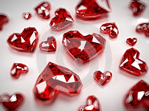 Heart rubies