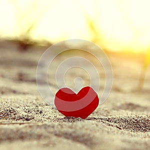 Heart on the Sand