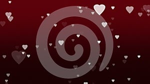 Heart Scroll Looping Background