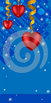 Heart and serpantine