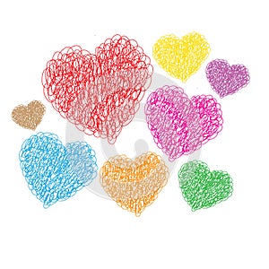 Heart set for Valentine`s